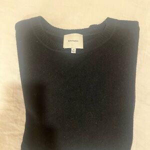 Reformation Classic Black Cashmere Sweater